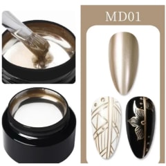 Gel Paint Metalico Dorado Born Pretty 5ml