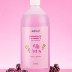 Higienizante Wild Berries  Gonails 1 litro