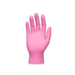 Guante de nitrilo Talla L Rosado