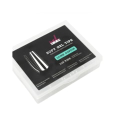Tips Soft Gel Long Coffin Nail Pro