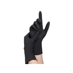 Guante de Nitrilo Talla M Negro