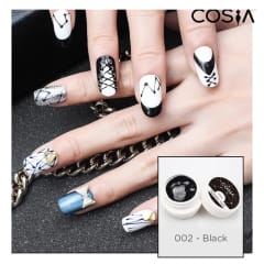 Gel Paint Spider Gel #002 Cosia Negro