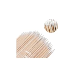 Palitos con algodon de naranjo