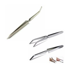 Pinza curva C Metalica