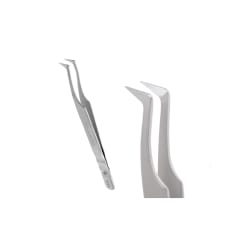 Pinza Para Extension De Pestañas Expert Staleks 41/6 Gris