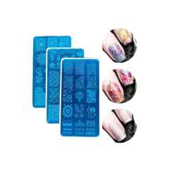 Stamping metal placa