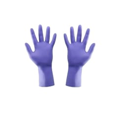 Guante de nitrilo Talla S Lavanda