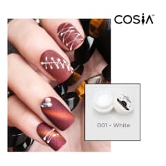 Gel Paint Spider Gel Cosia Blanco #001 8gr