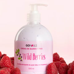 Crema De Manos Y Pies Wild Berries Go Nails 500ml
