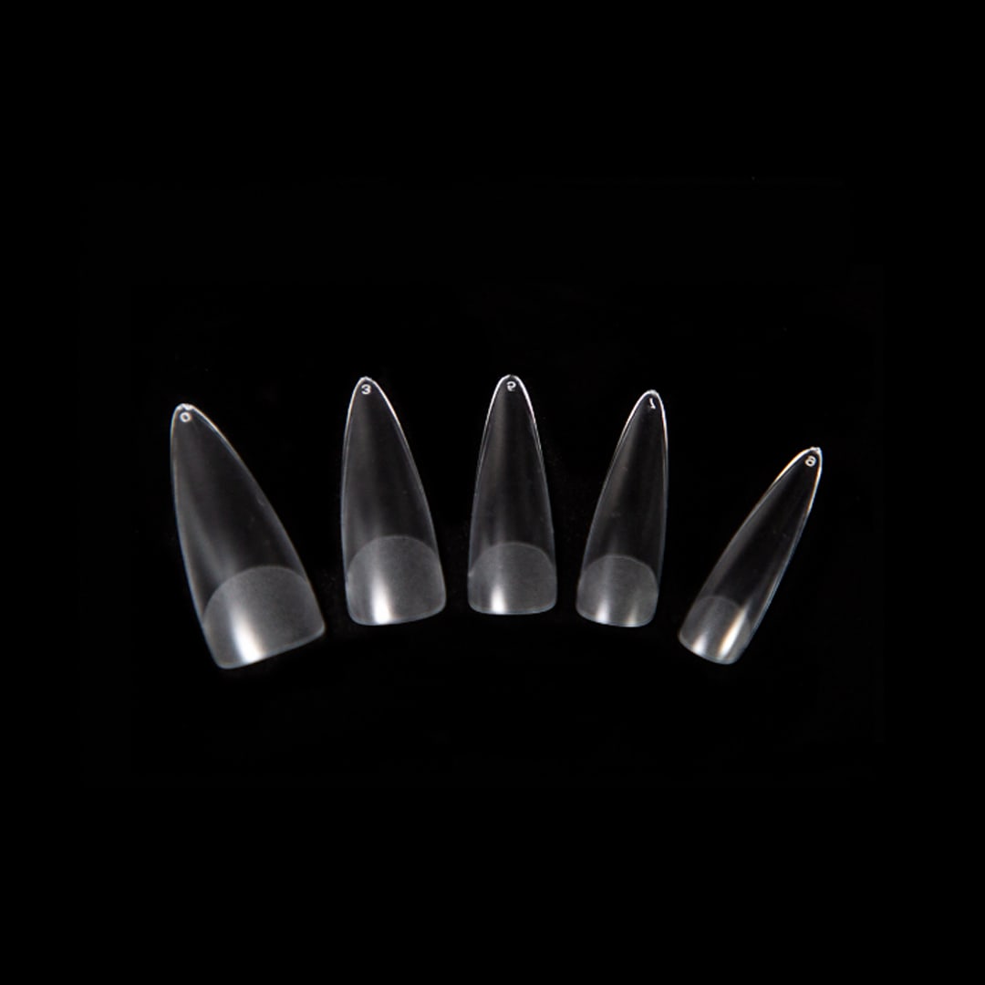 Tips Soft Gel Stiletto Cherimoya 500unid1