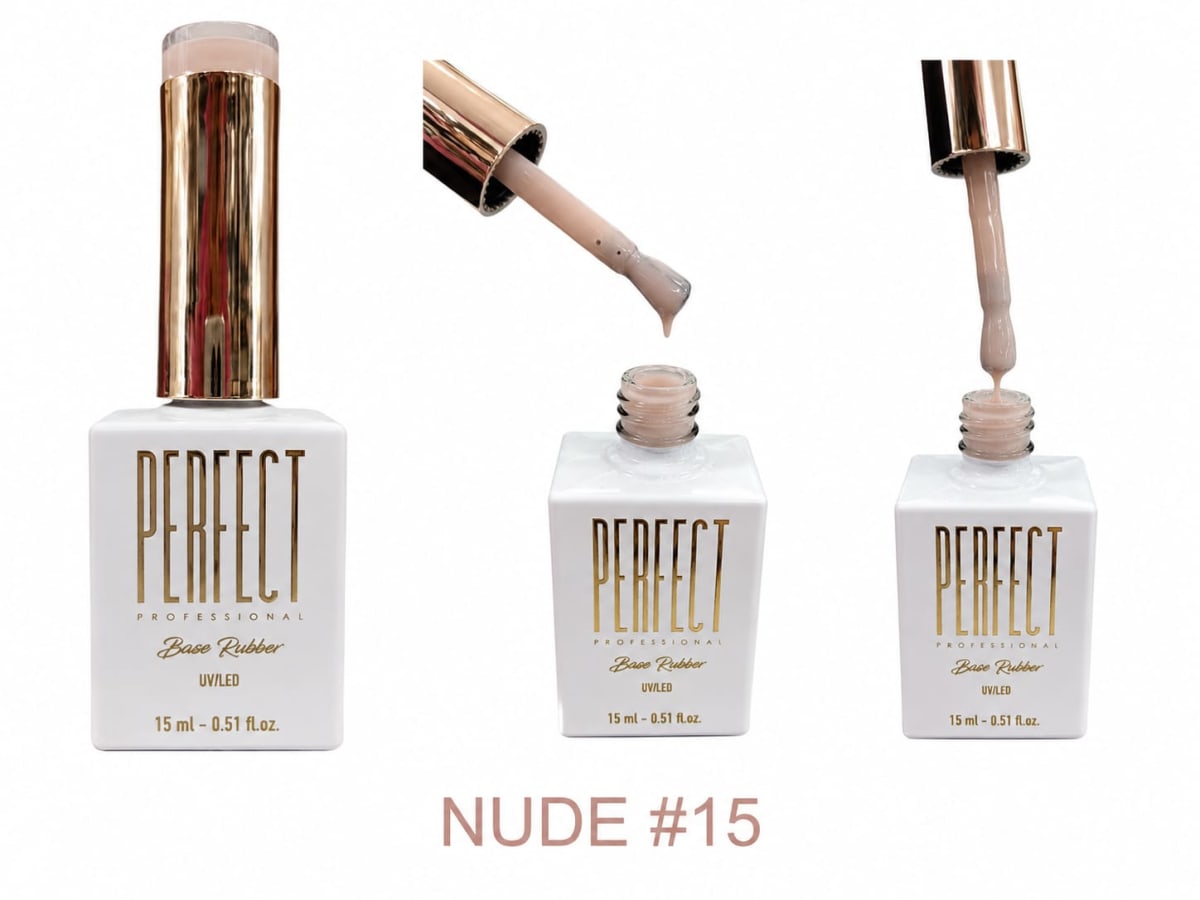 RUBBER BASE NUDE 15 PERFECT 15ML1