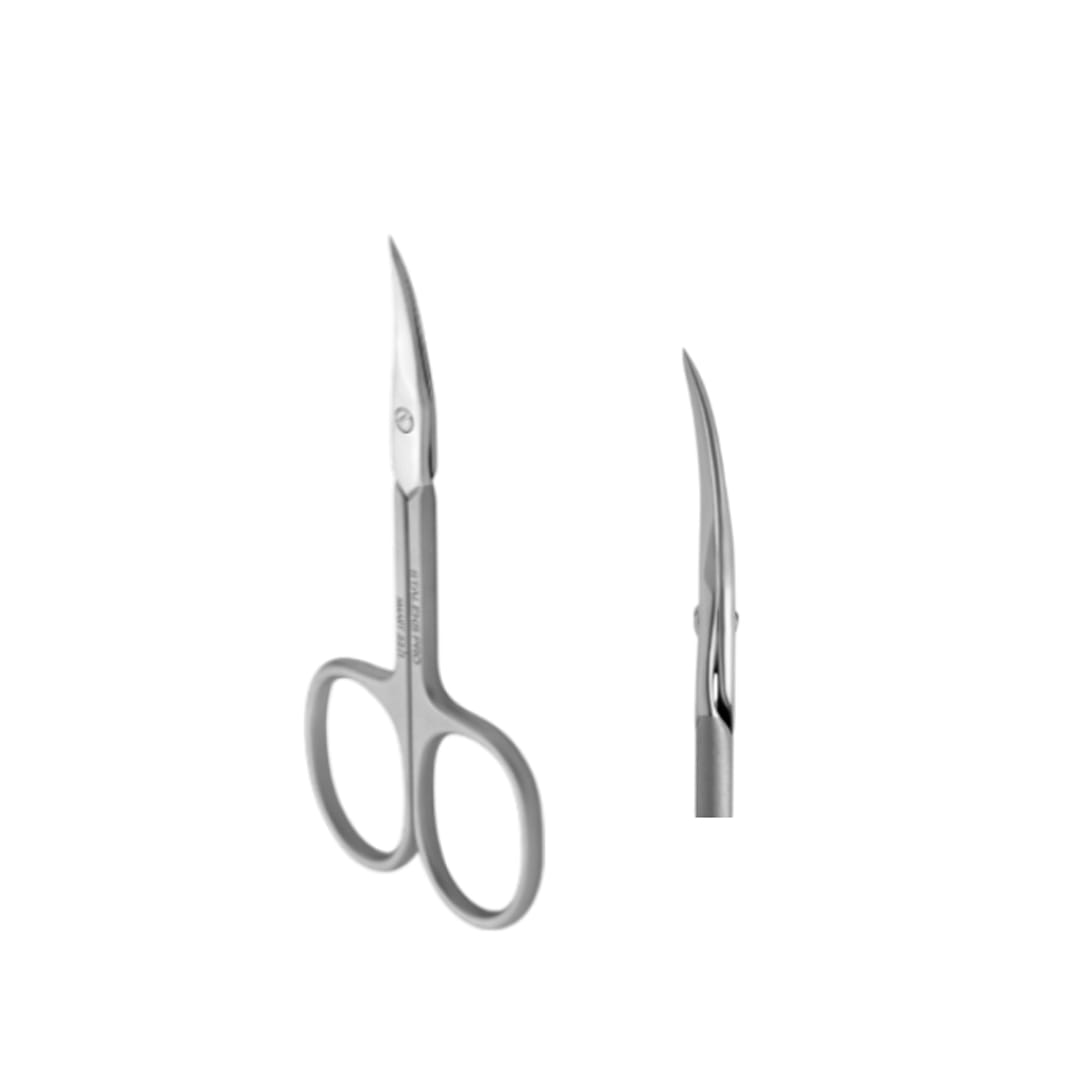 Tijera Para Cutículas Smart 22/1 Staleks Pro Plateado1