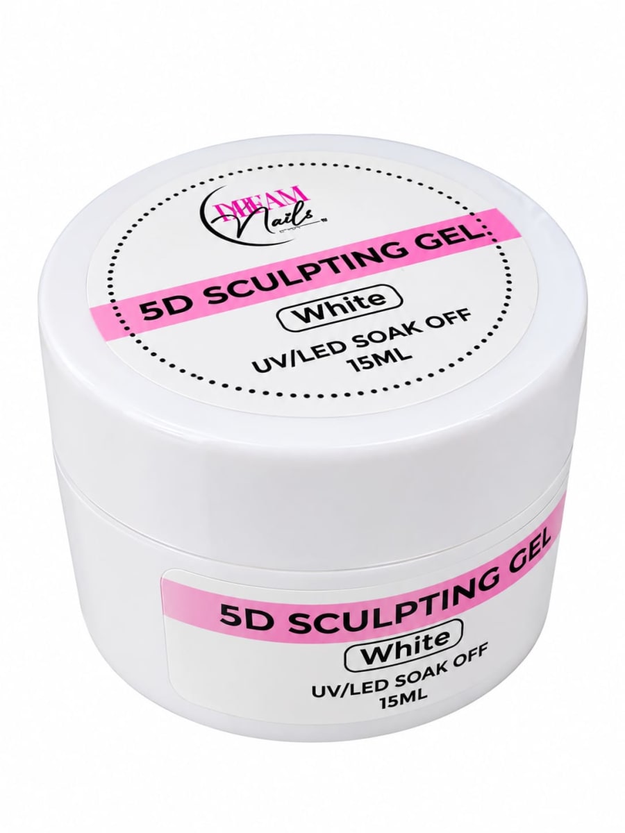 GEL SOLIDO DREAM NAILS 5D WHITE 15ML2