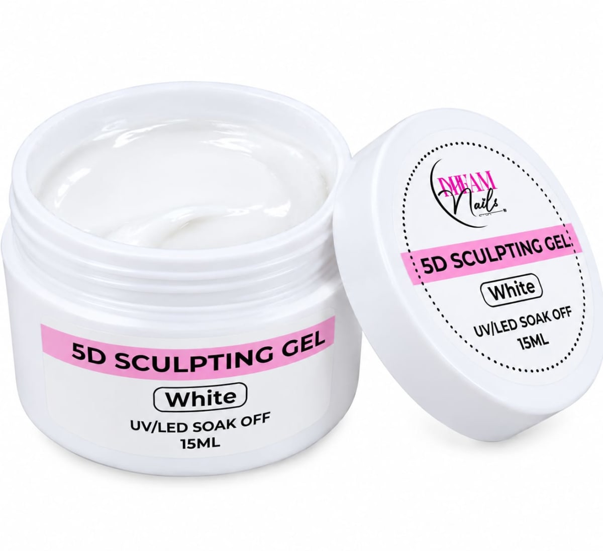 GEL SOLIDO DREAM NAILS 5D WHITE 15ML1