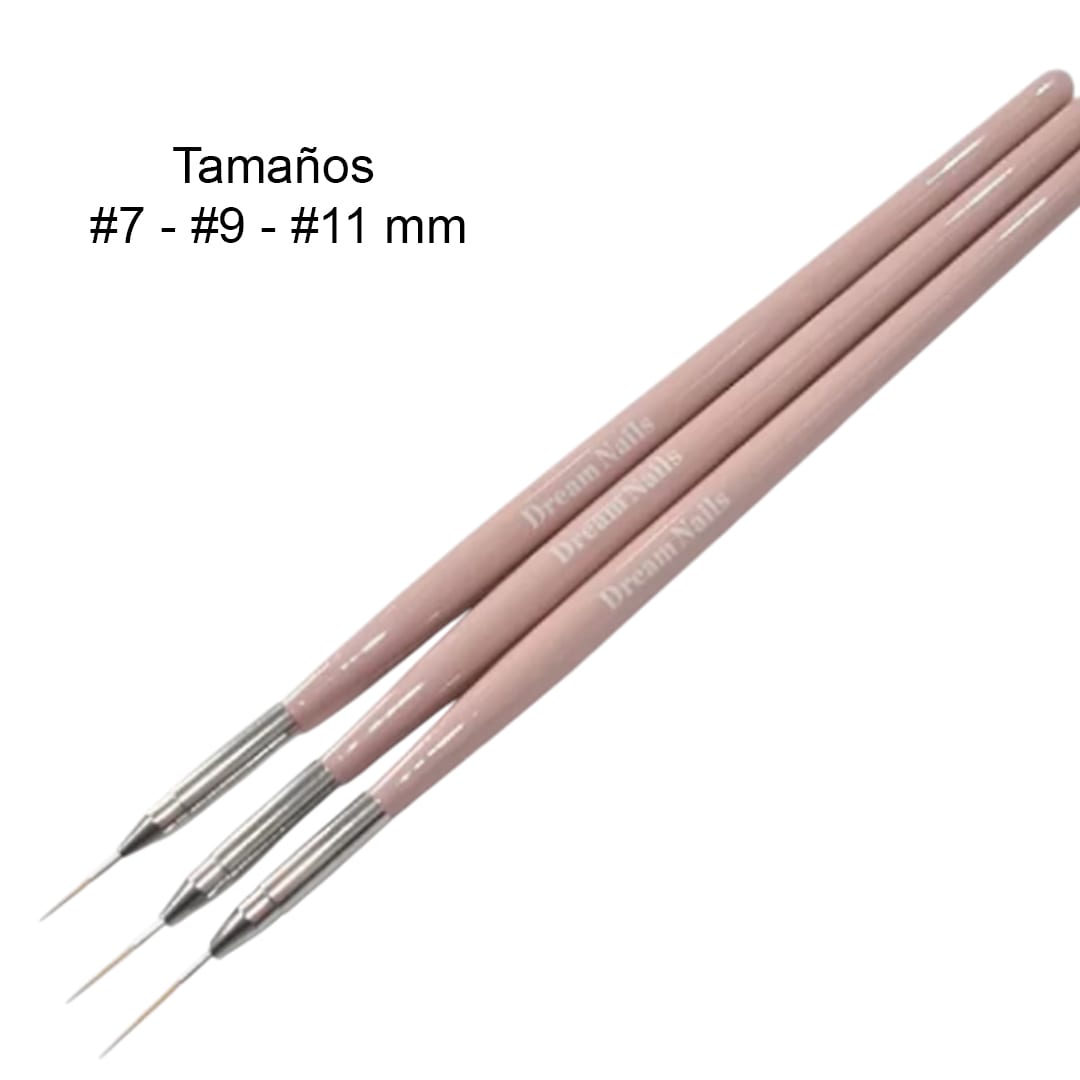Set 3 Liner Dream Nail (7,9 Y 11MM)1