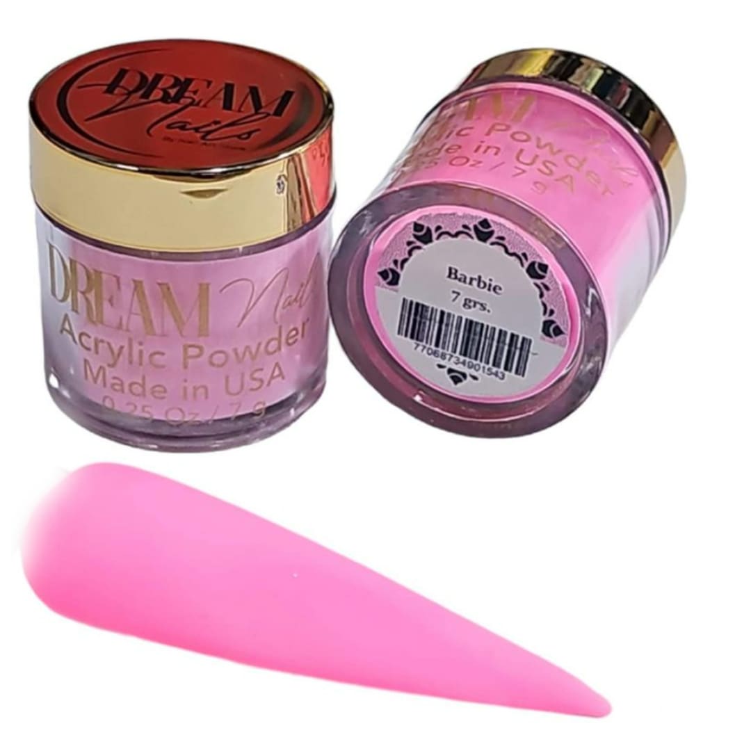 Acrilico de color Barbie Dream Nail 7gr1