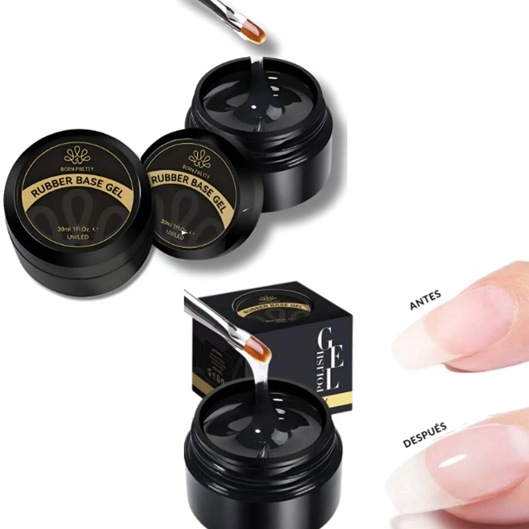 Rubber Base Gel Born Pretty 30ml (Transparente)1