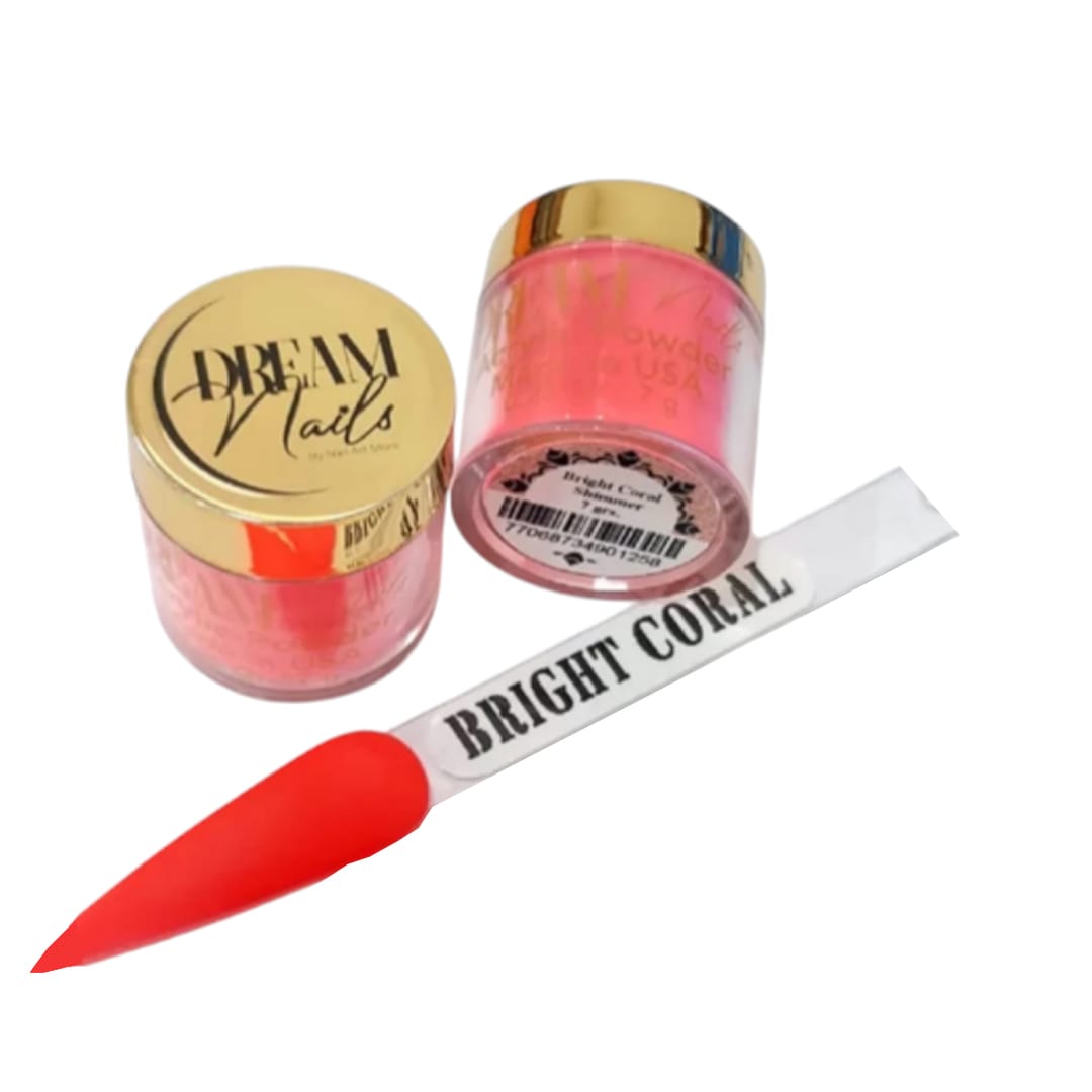 Acrilico de color Brigth Coral Dream Nail 7gr1