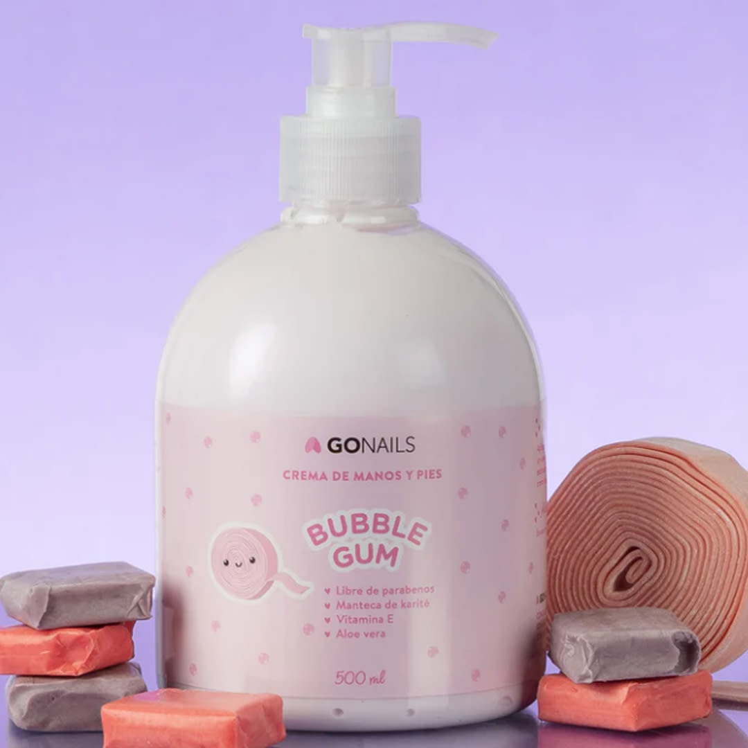 Crema De Manos Y Pies Bubblegum Cake Gonails 500ml1