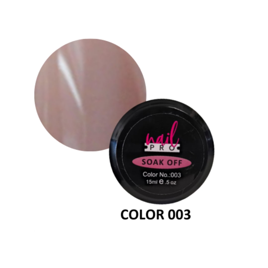 Gel de Construccion Builder Gel #003 Nail Pro Capuccino1