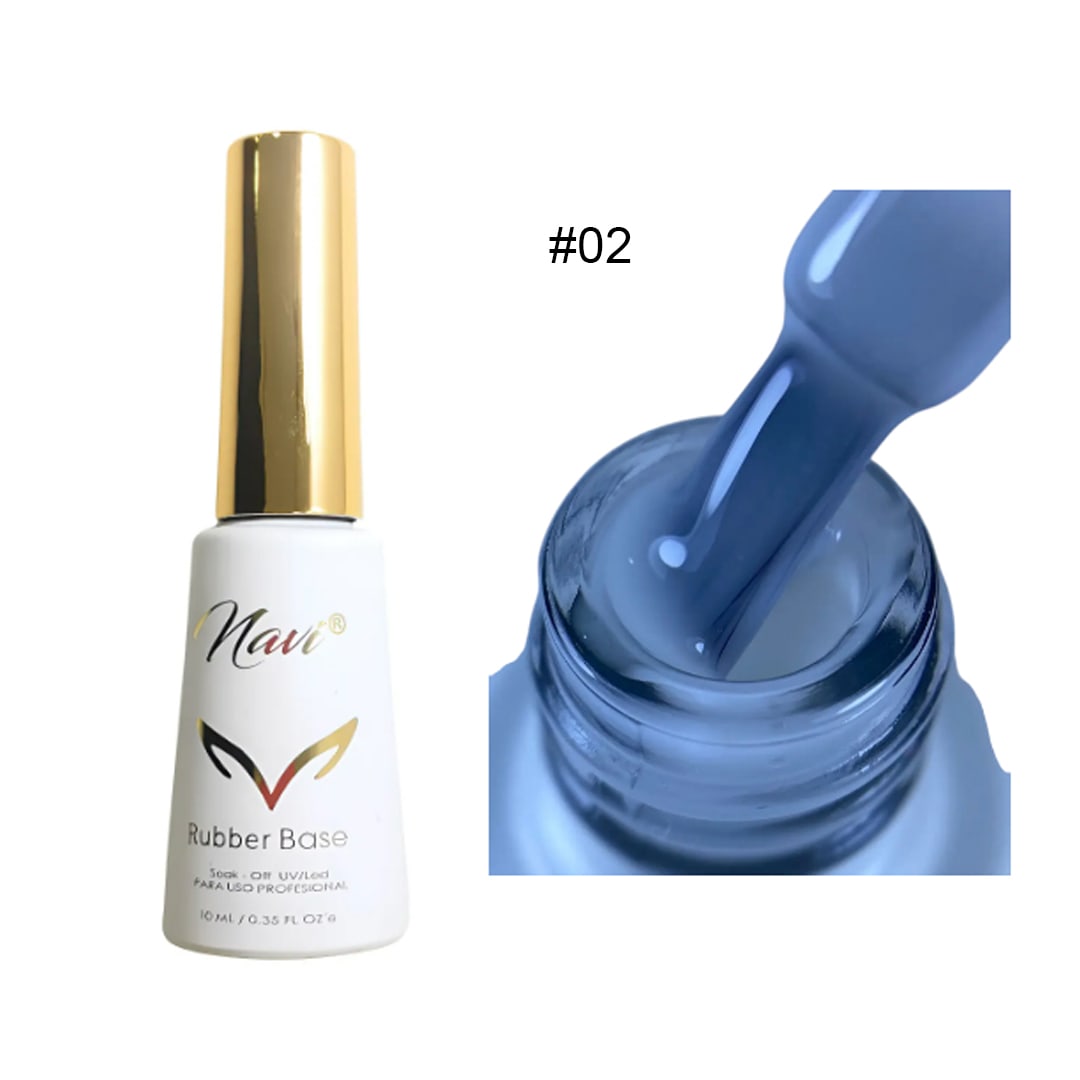 Rubber Base #02 Navi 10ml (Blanco Lechoso)1