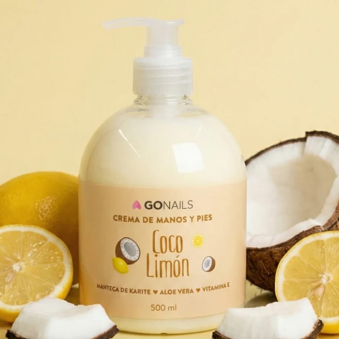 Crema De Manos Y Pies Coco Limon Gonails 500ml1