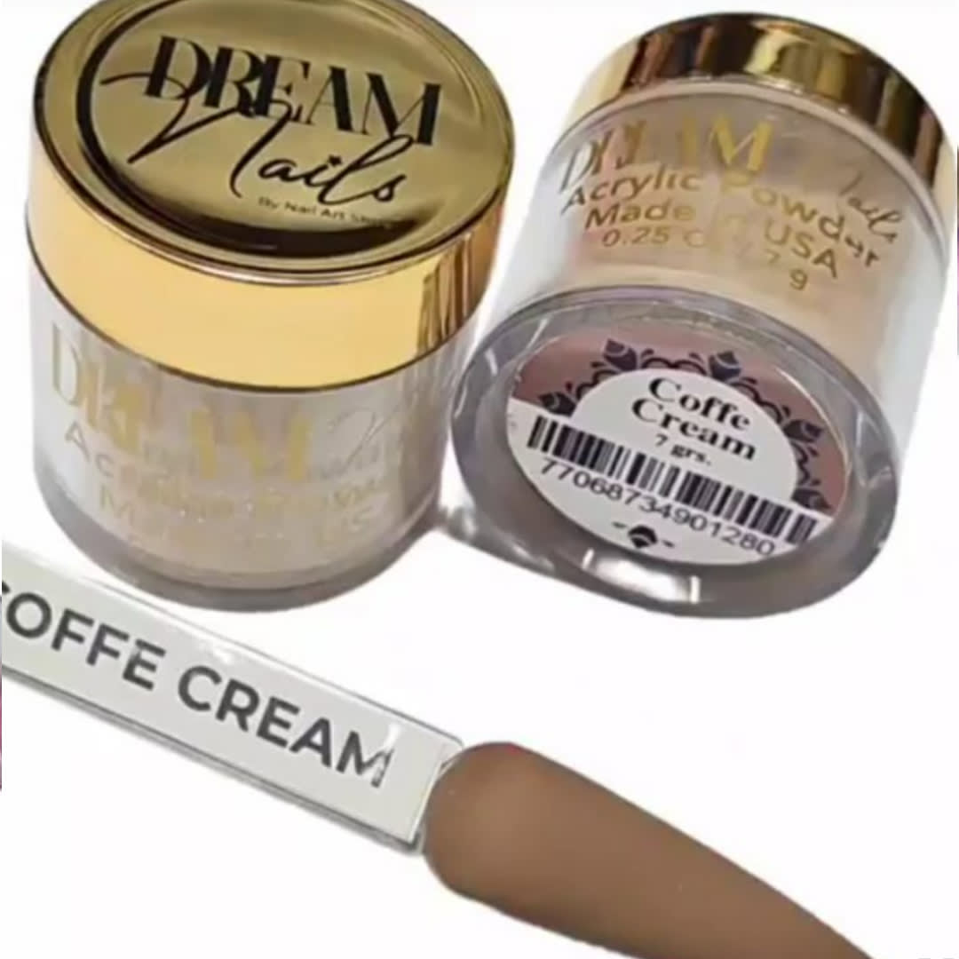 Acrilico de color Coffe Cream Dream Nails 7g1