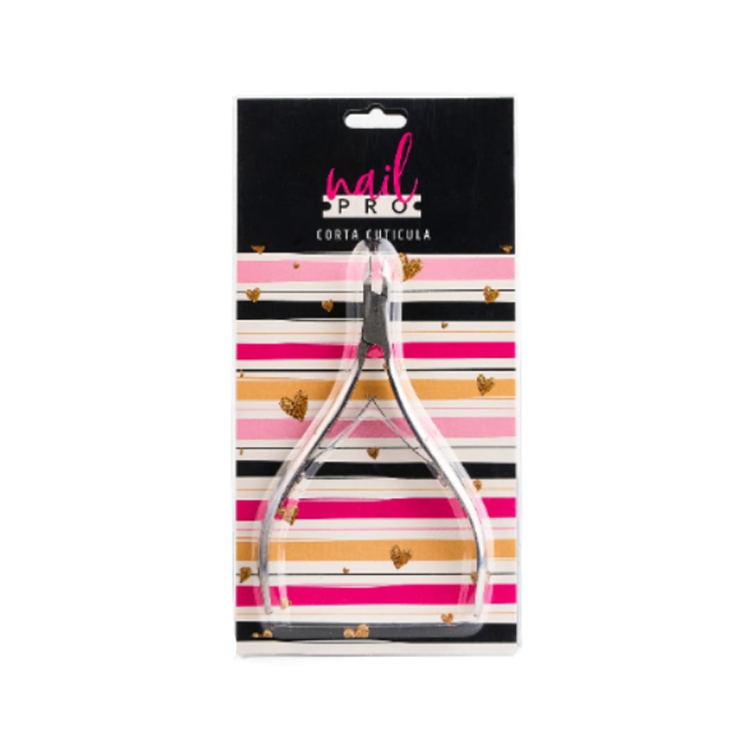 Corta Cuticula Nail Pro Plateado1
