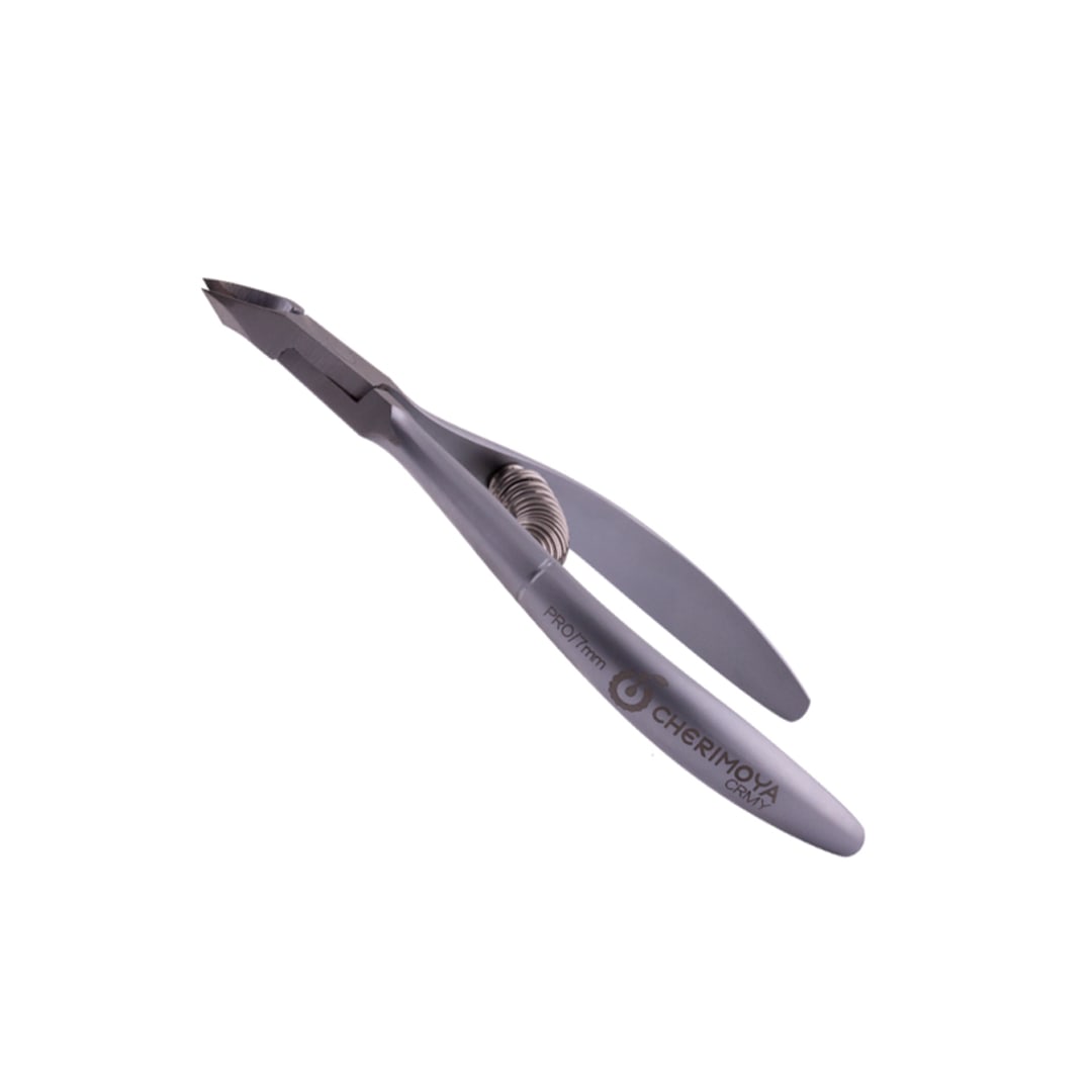 Corta Cuticula Con Resorte Cherimoya 7mm (Plateado)1
