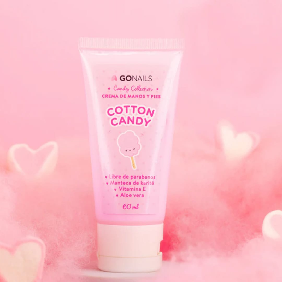 Crema De Manos Y Pies Cotton Candy Gonails 60ml1