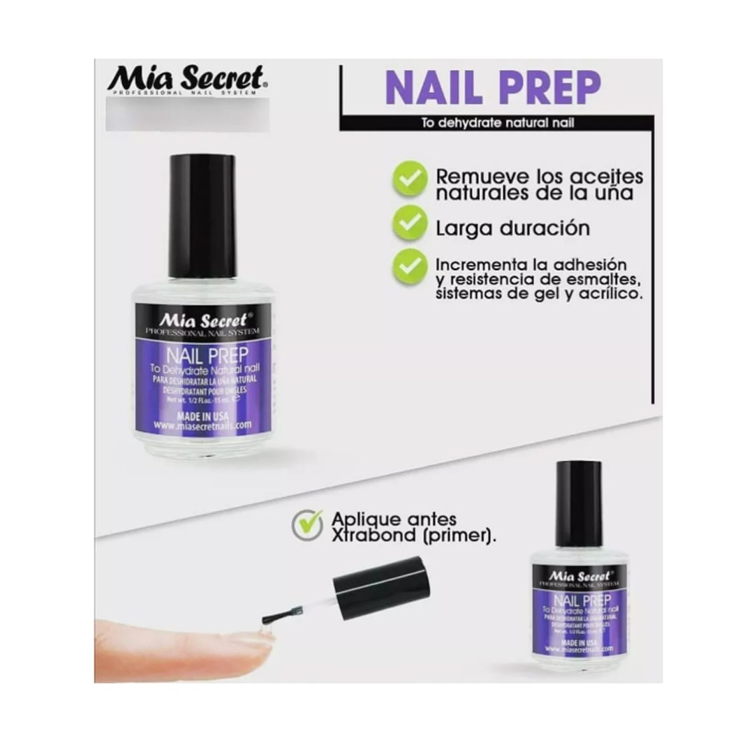 Deshidratador Nail Prep Mia Secret 15ml1