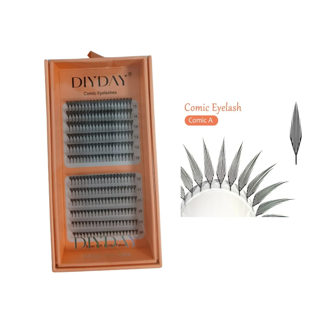 Pestañas Diyday Mix2