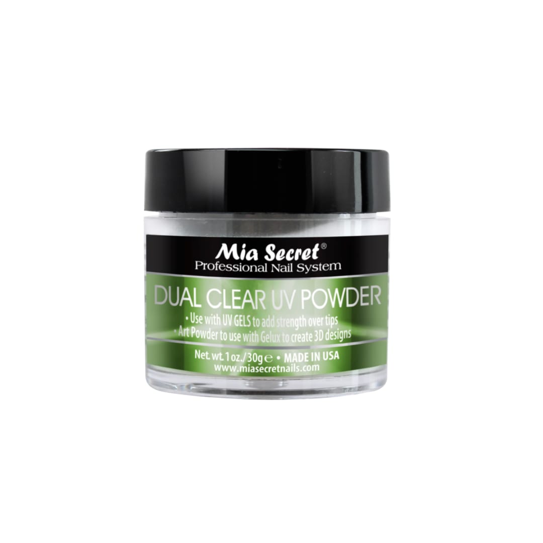 Acrilico Dual Clear Uv Powder Mia Secret 30g1