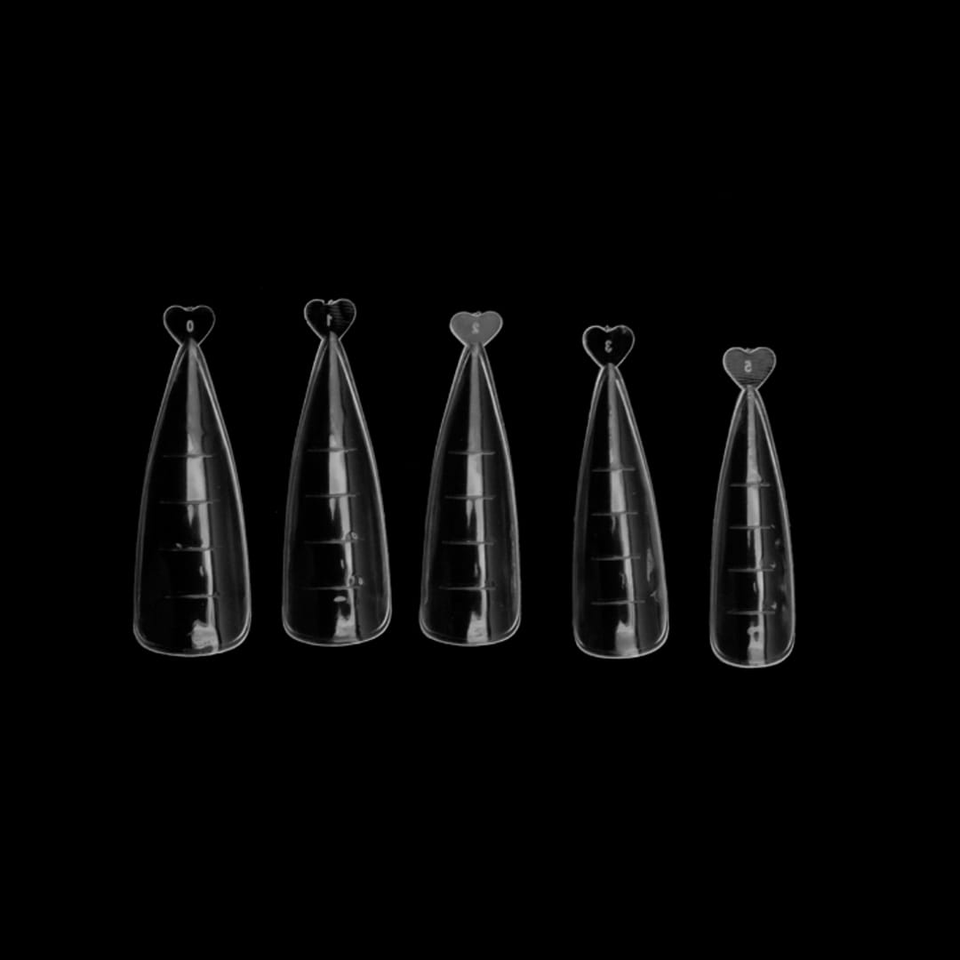 Tips Dual System Stiletto Cherimoya 120unid (Plastic Form)1