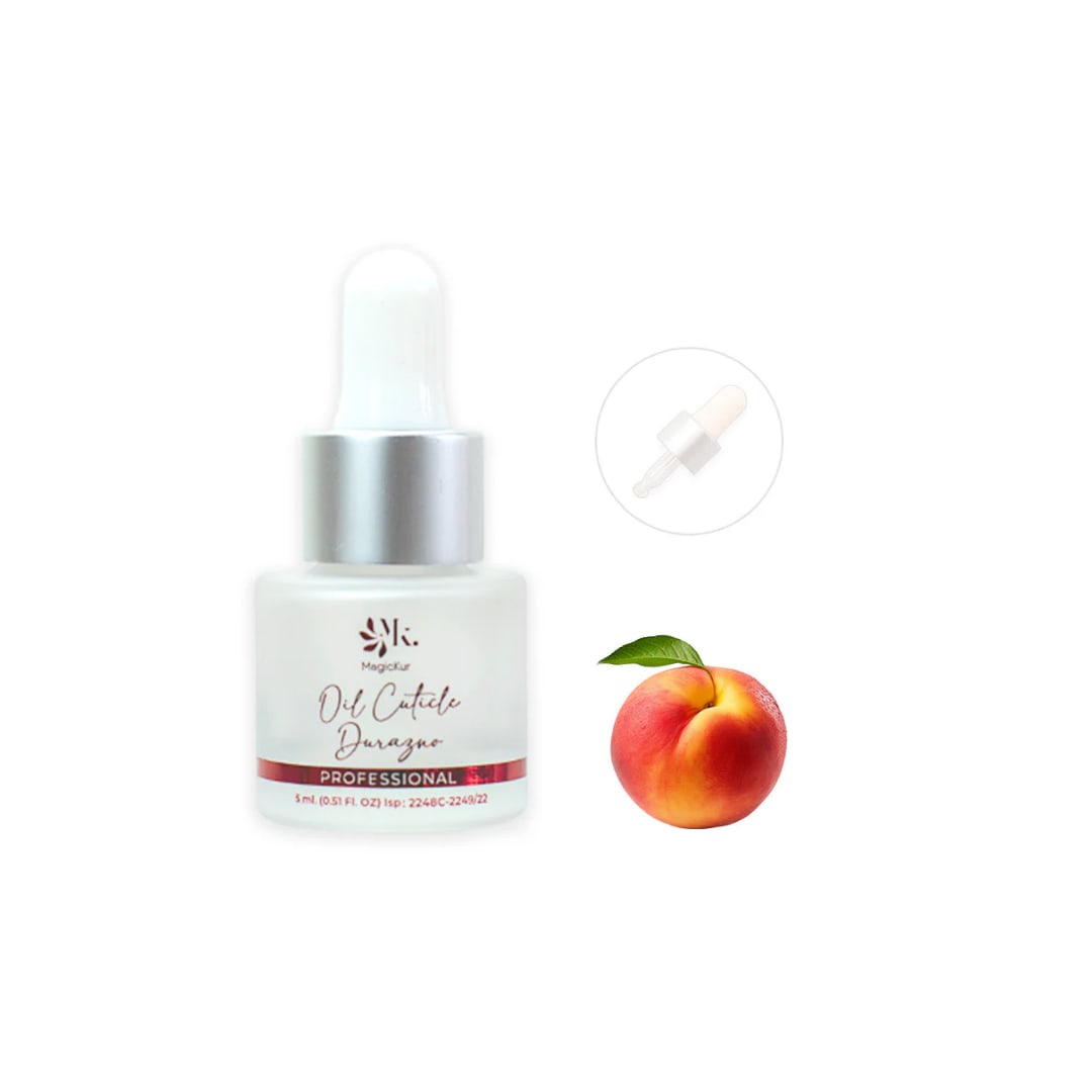 Aceite para cuticula Durazno Magickur 5ml1