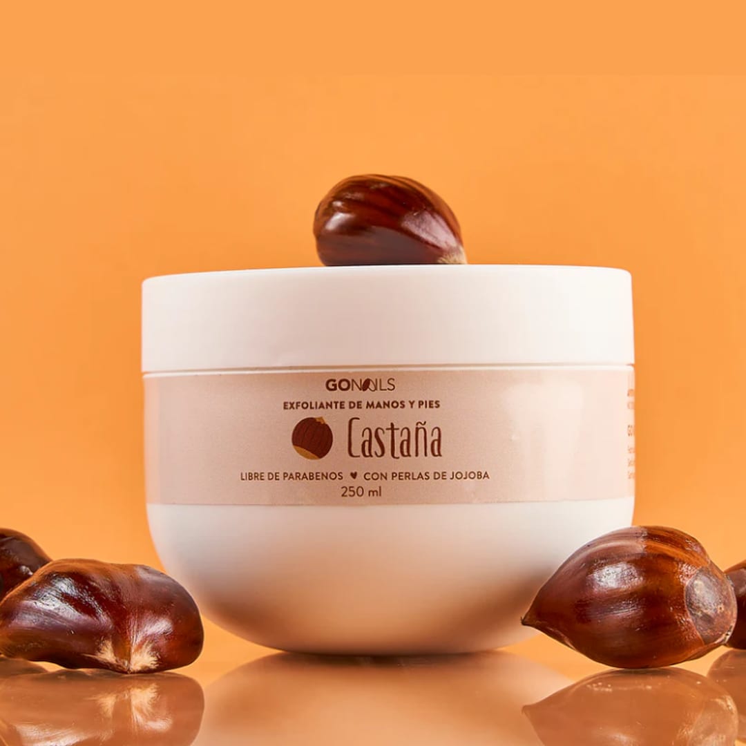 Exfoliante de manos y Pies Castaña Gonails 250ml1