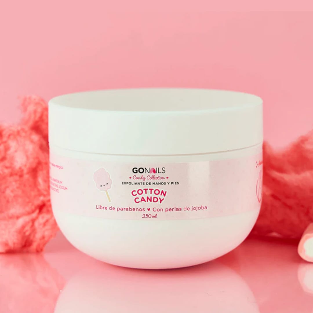 Exfoliante De Manos Y Pies Cotton Candy Go Nails 250ml1
