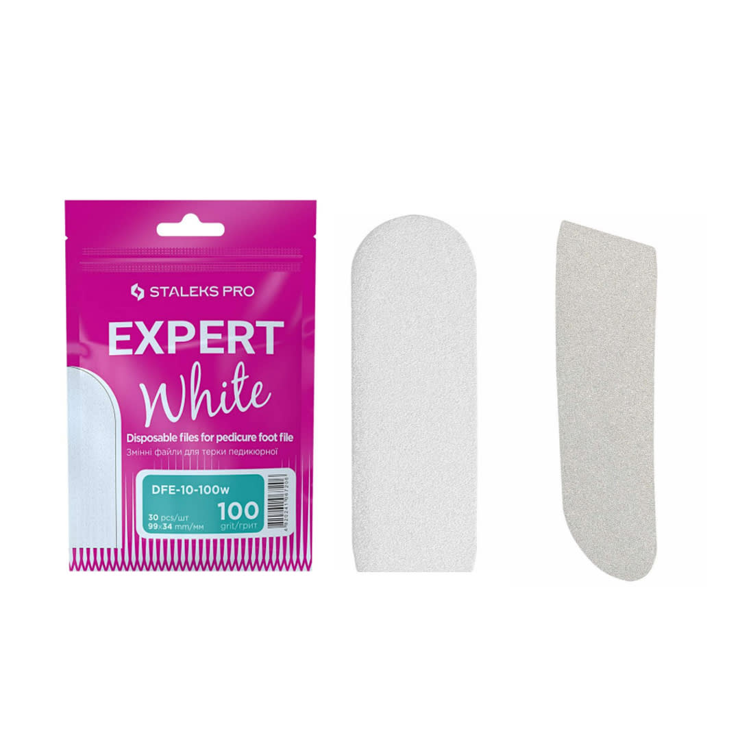 Lima Adhesiva Reemplazable Expert 10 Staleks Blanca #1001