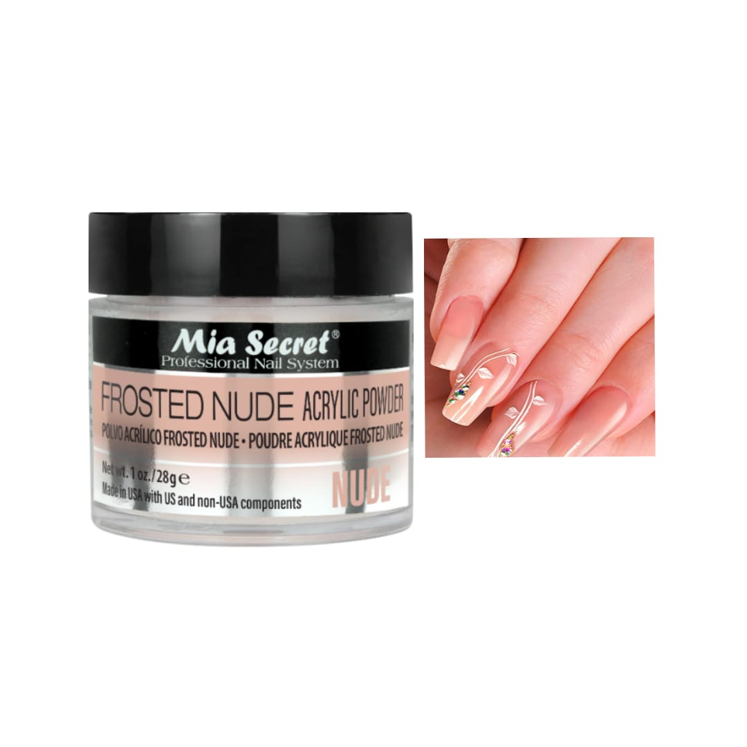 Acrilico Frosted Nude Mia Secret 28gr1