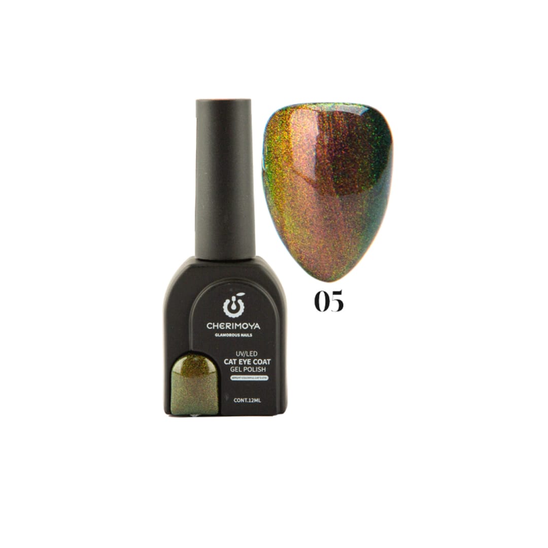 Esmalte Ojo de Gato Galaxy #005 Cherimoya 12ml1