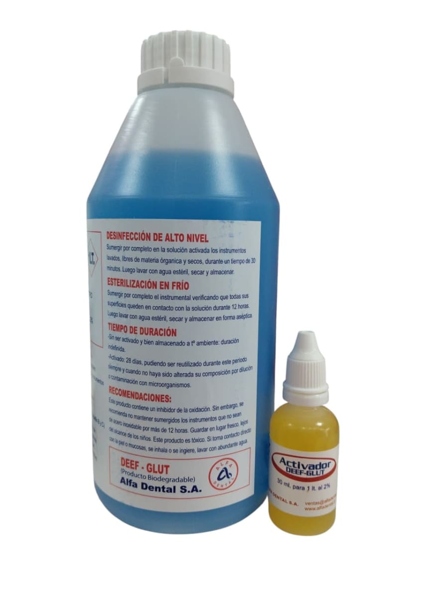 GLUTARALDEHIDO + ACTIVADOR2