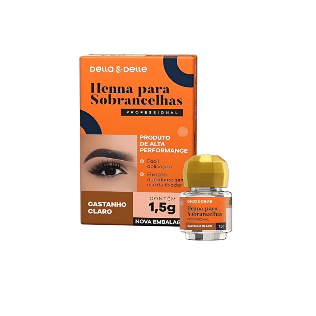 Henna Della y Delle Castaño Claro 1.5gr1