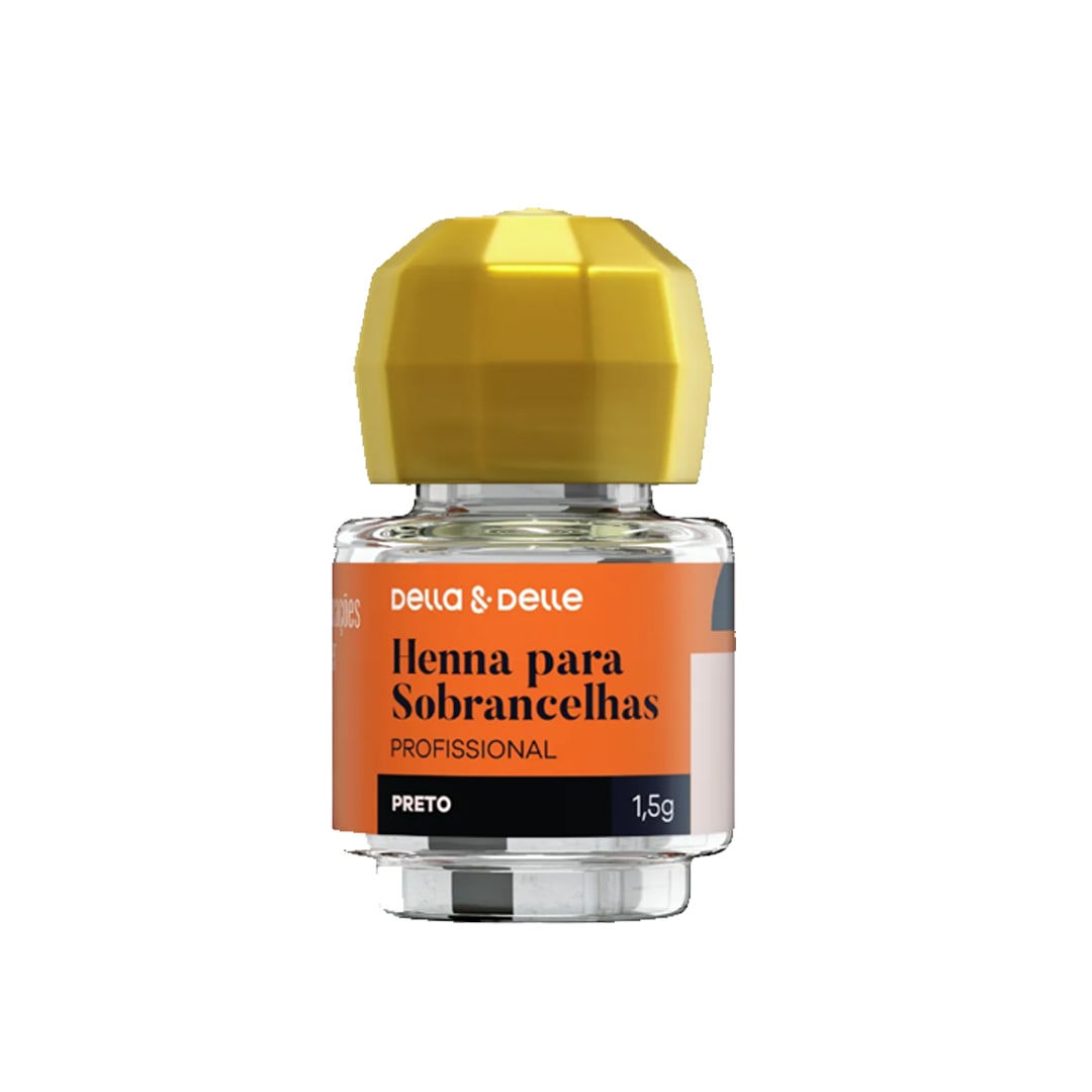 Henna Para Cejas Negro Della & Delle 1,5g1