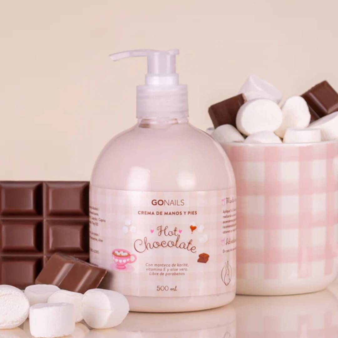 Crema De Manos Y Pies Hot Chocolate Gonails 500ml1