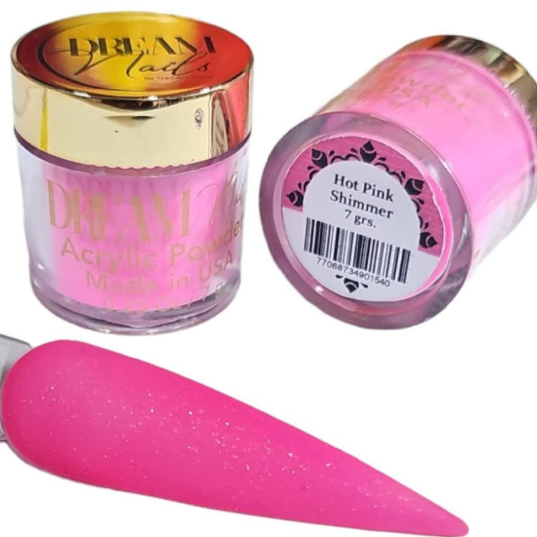 Acrilico de color Hot Pink Dream Nail 7gr1