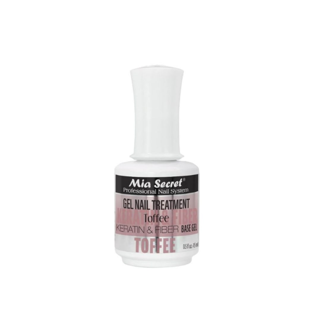 Tratamiento De Uñas Keratin Base Gel Toffe Mia Secret 15ml1