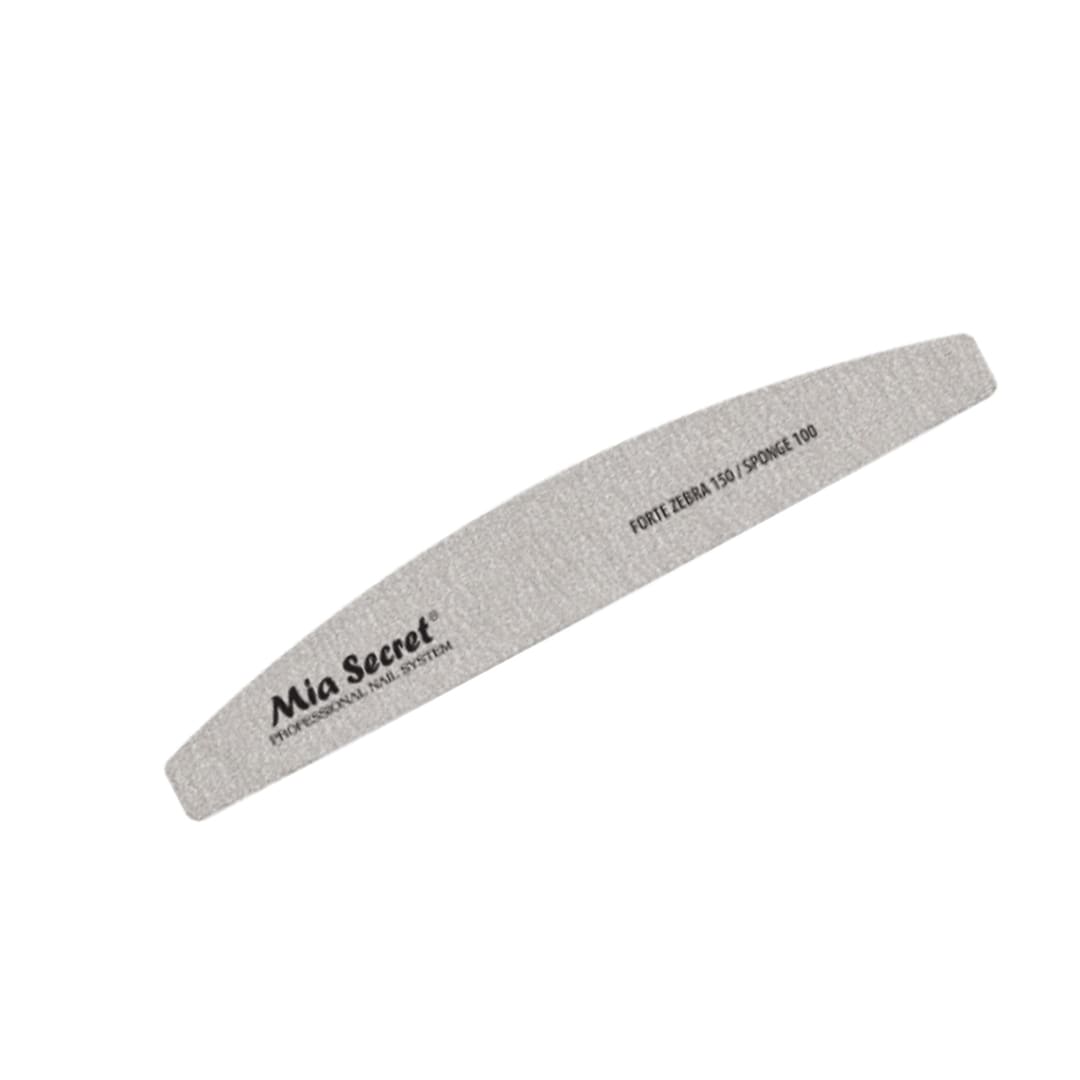 Lima Forte Zebra Sponge Nail FIle 100/150 Mia Secret1