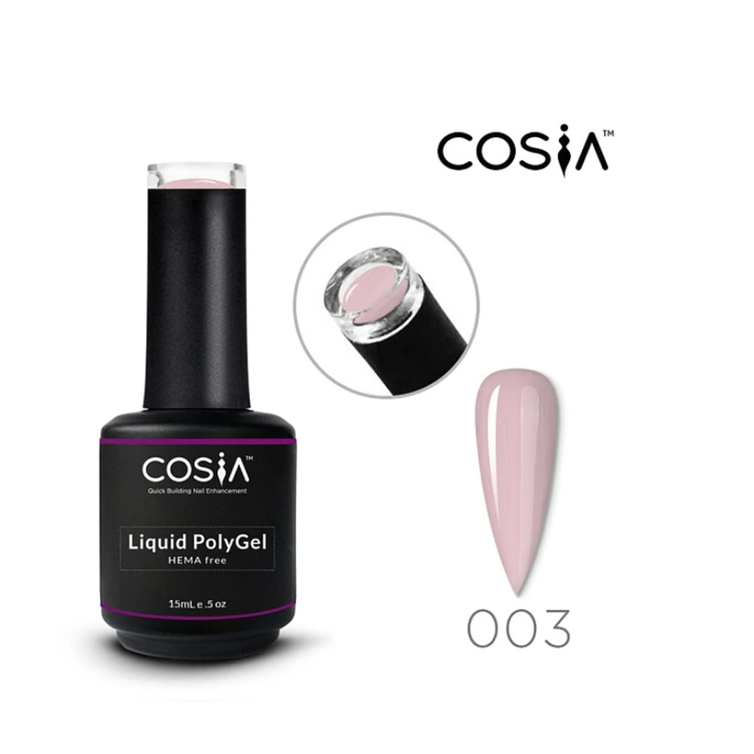 Polygel Liquido #003  Cosia 15ml Rosa1