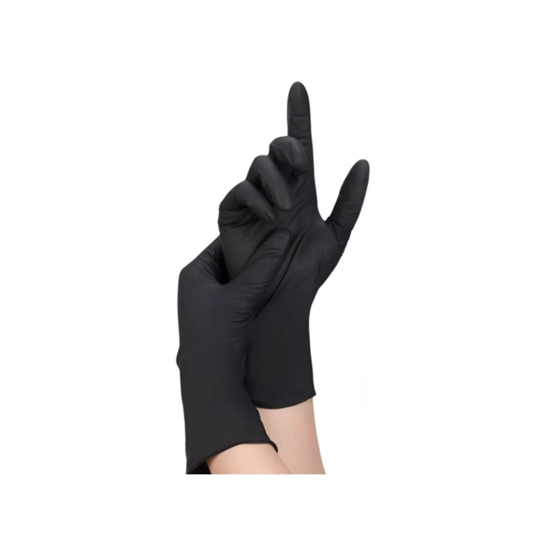 Guante de Nitrilo Talla M Negro1
