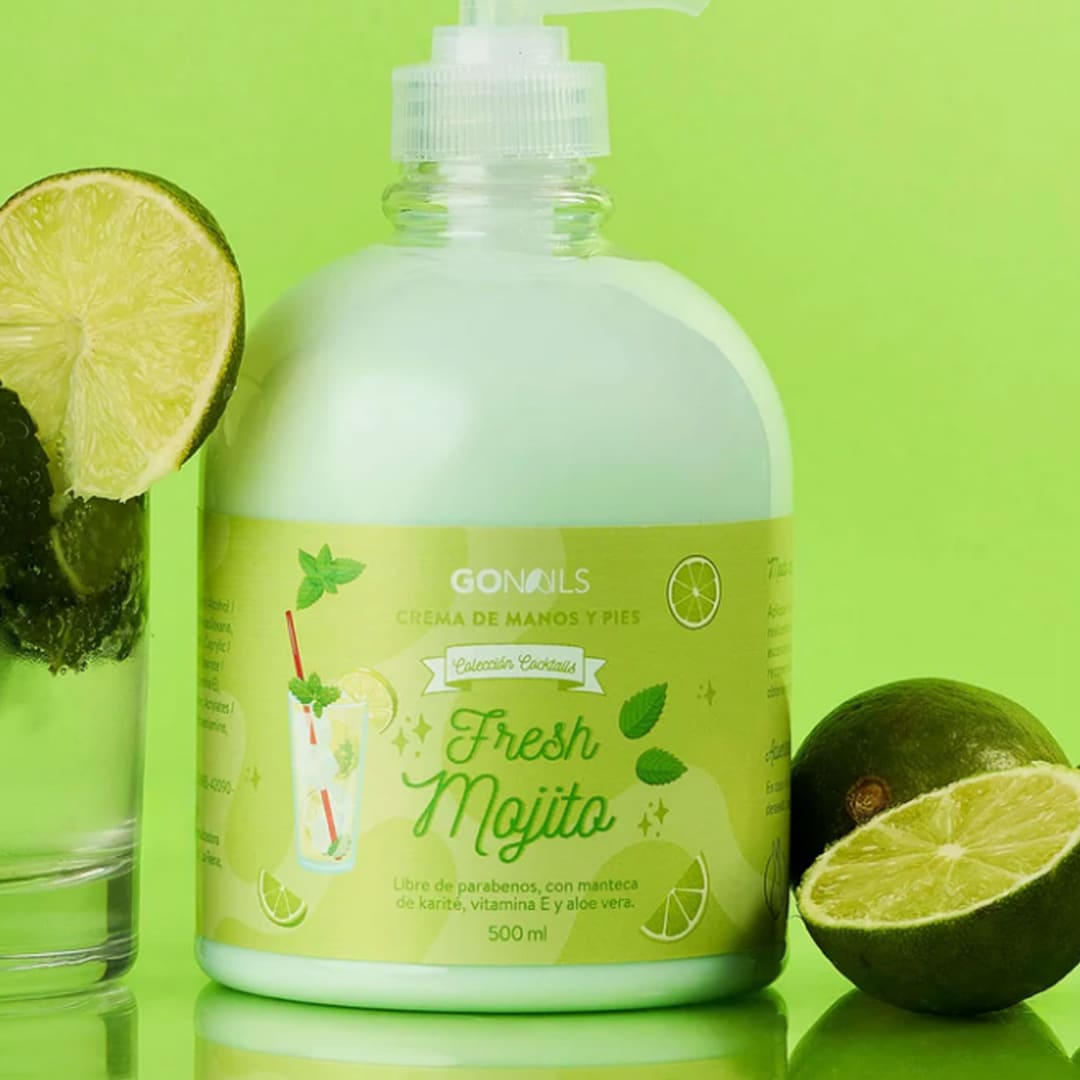 Crema De Manos Y Pies Mojito Gonails 500ml1